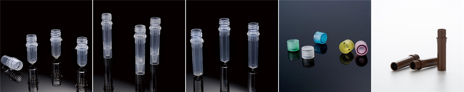 0.5 1.5 2.0ml Clear Self-standing External Thread Sample Vials 0.5 1.5 2.0ml Clear Self-standing External Thread Sample Vials