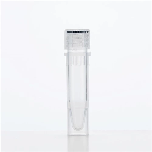 Biologix Screw Cap Microtubes {{0}}.5ml 1.5ml 2.0ml เธรดภายนอก Cryovials ที่ไม่ผ่านการฆ่าเชื้อ